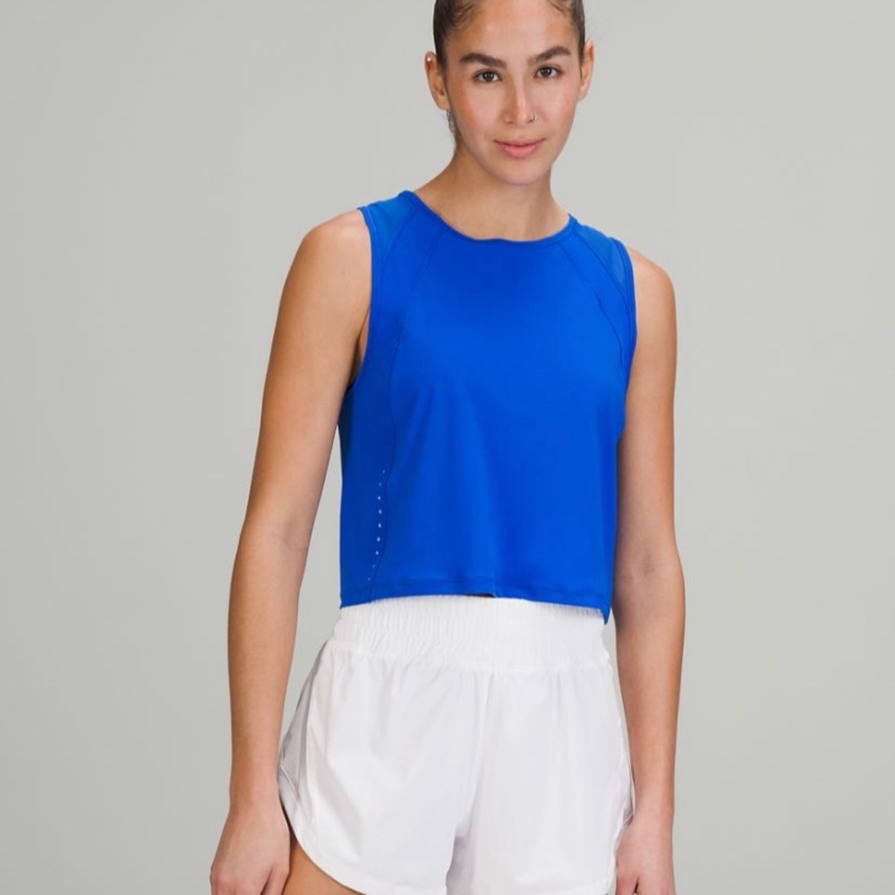 lululemon sculpt crop tank top